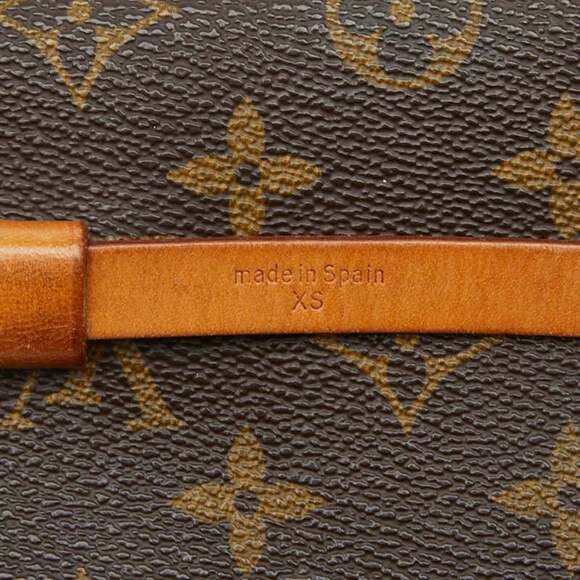 LOUIS VUITTON Brown Monogram Leather Pochette Hobo Bag - Picture 7 of 9